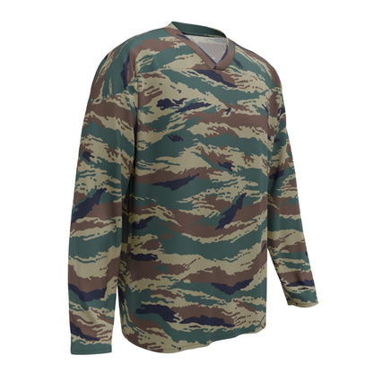 Russian Tiger Stripe Kamysh SPLAV CAMO Unisex Hockey Fan Jersey