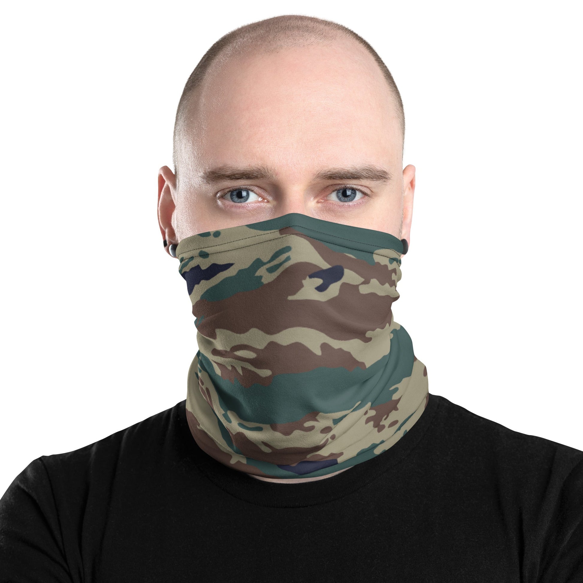 Russian Tiger Stripe Kamysh SPLAV CAMO Neck Gaiter - Gaiters