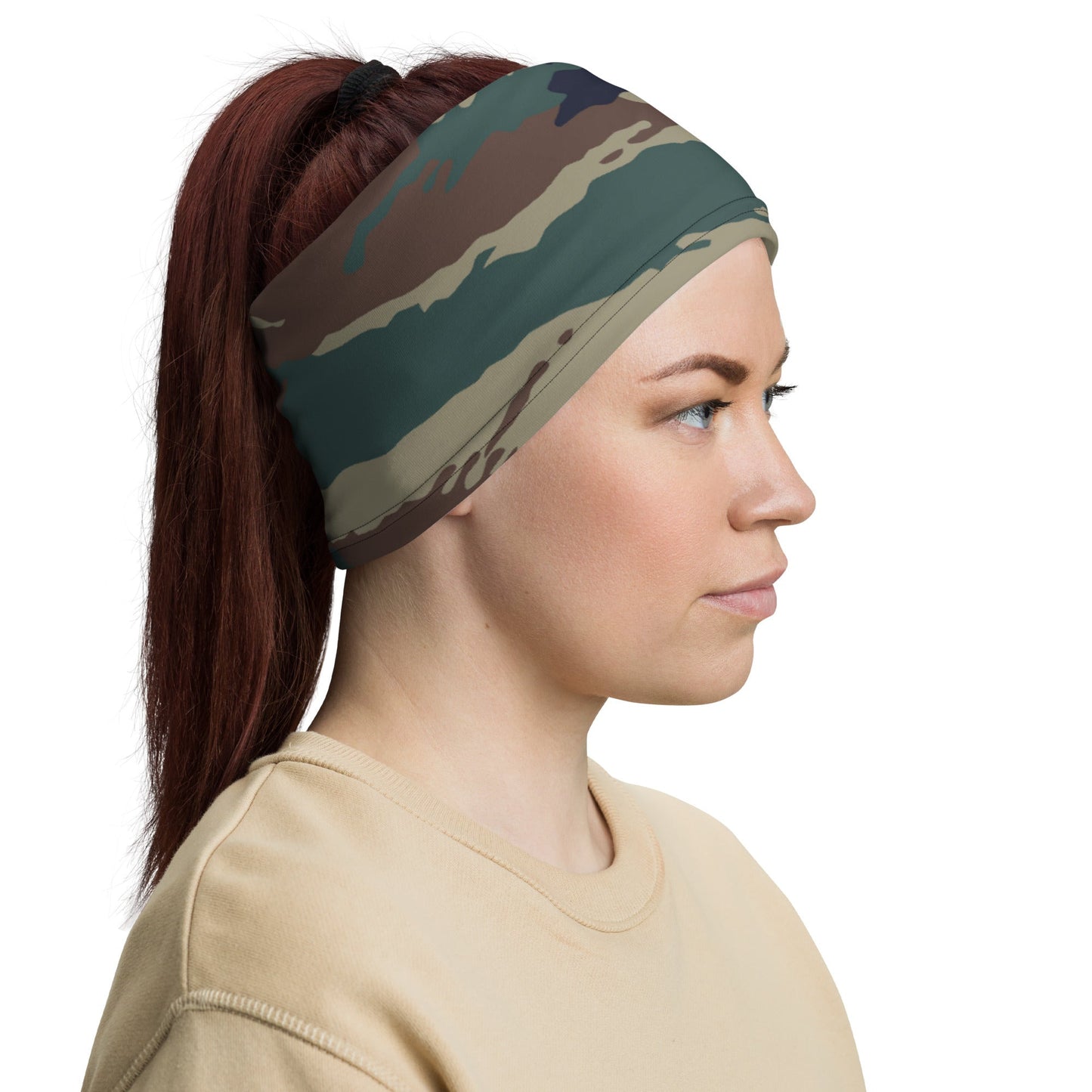 Russian Tiger Stripe Kamysh SPLAV CAMO Neck Gaiter - Gaiters