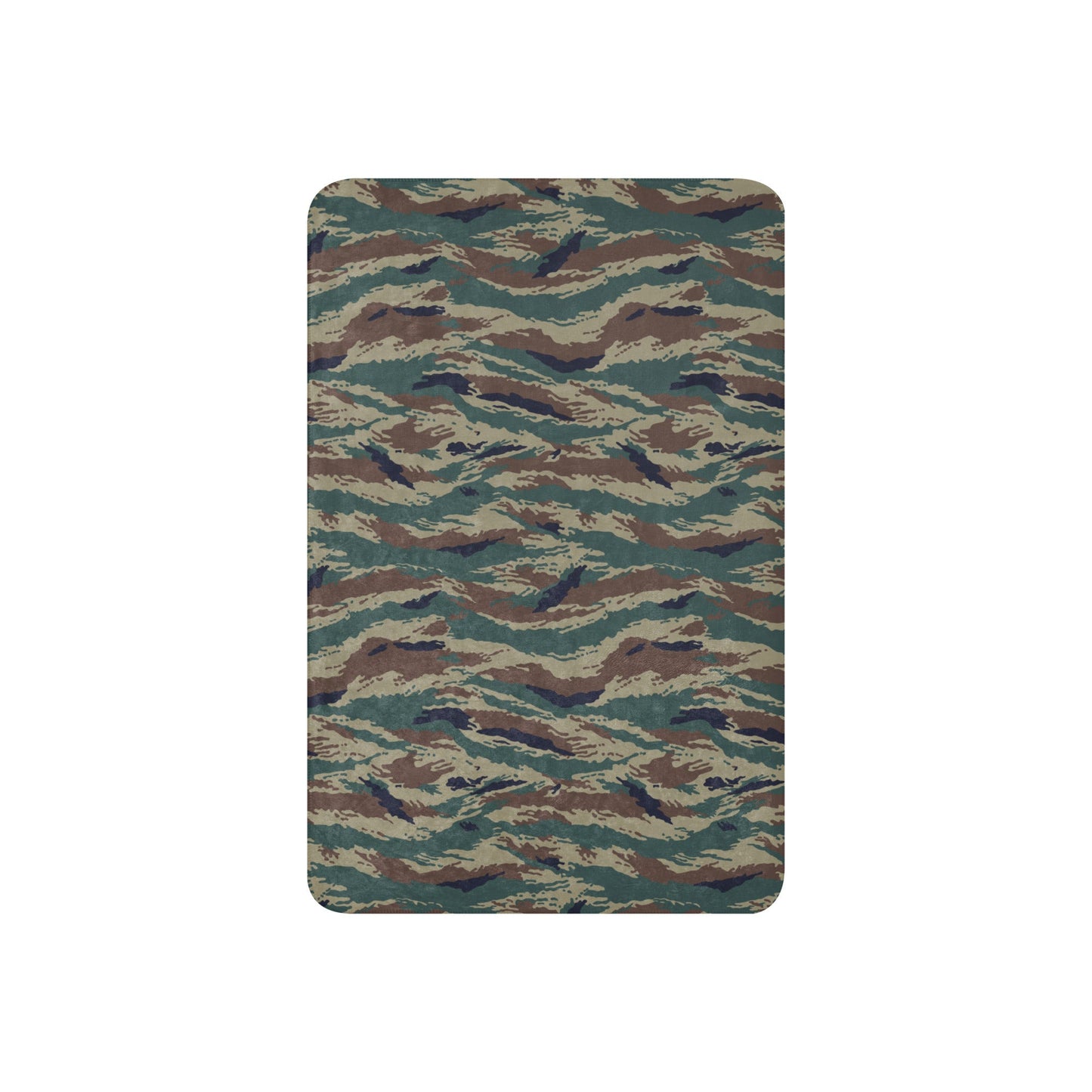 Russian Tiger Stripe Kamysh SPLAV CAMO Sherpa blanket - Blankets