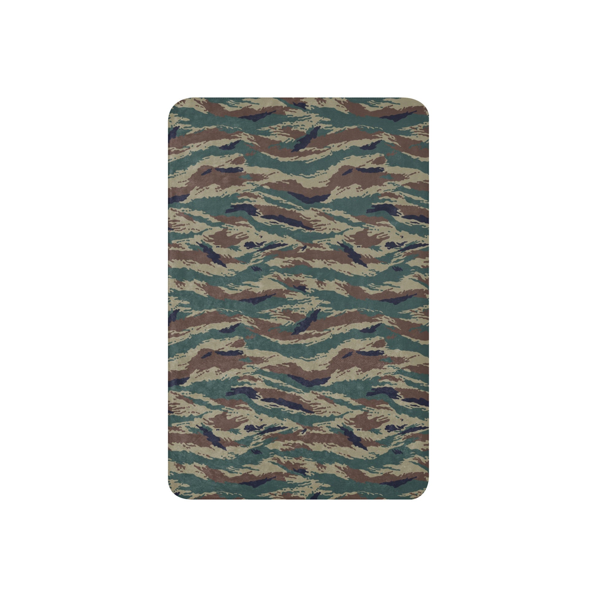 Russian Tiger Stripe Kamysh SPLAV CAMO Sherpa blanket - Blankets