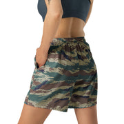 Tiger Stripe Kamysh SPLAV CAMO Unisex Athletic Long Shorts