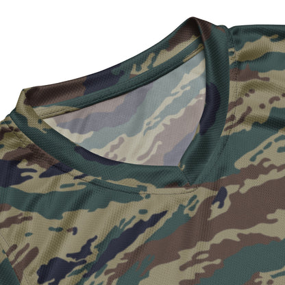 Russian Tiger Stripe Kamysh SPLAV CAMO unisex basketball jersey - Basketball Jerseys