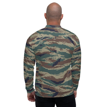 Russian Tiger Stripe Kamysh SPLAV CAMO Unisex Bomber Jacket - Jackets