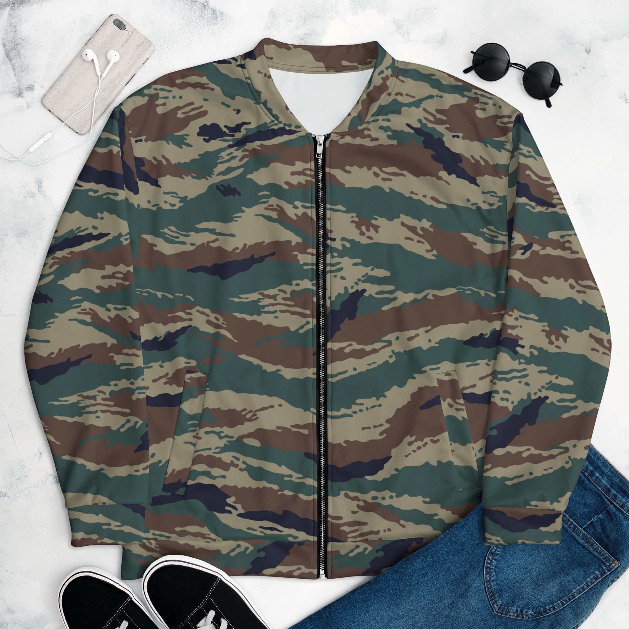 CAMO HQ - Russian Tiger Stripe Kamysh SPLAV CAMO Unisex Bomber