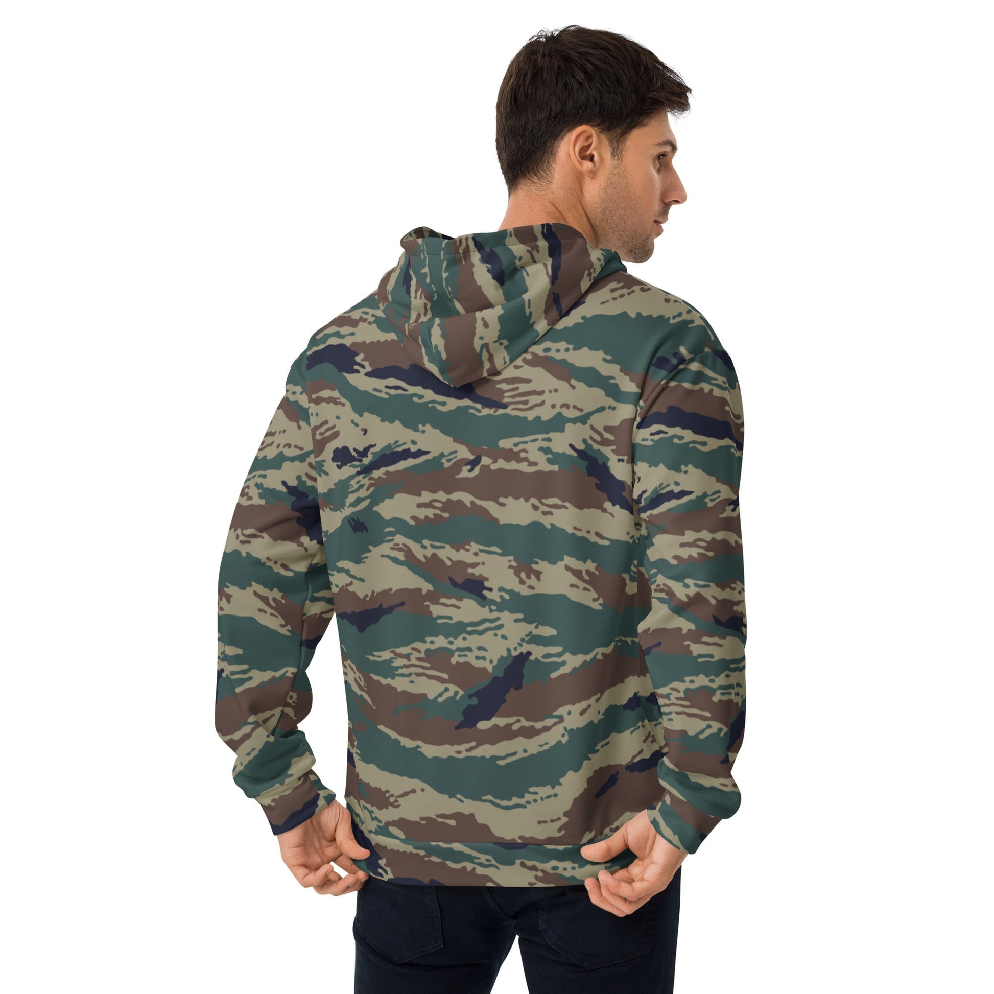 Russian Tiger Stripe Kamysh SPLAV CAMO Unisex Hoodie - Hoodies