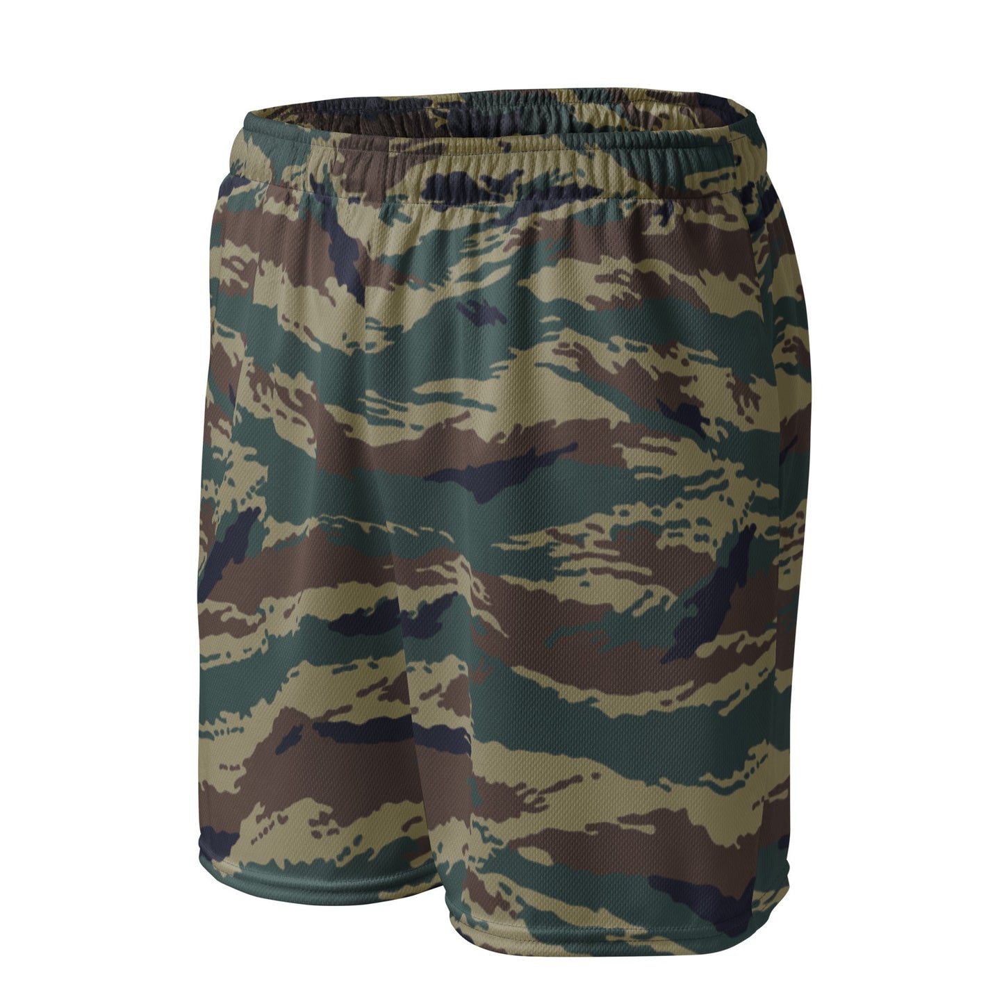 Russian Tiger Stripe Kamysh SPLAV CAMO Unisex mesh shorts - Mesh Shorts