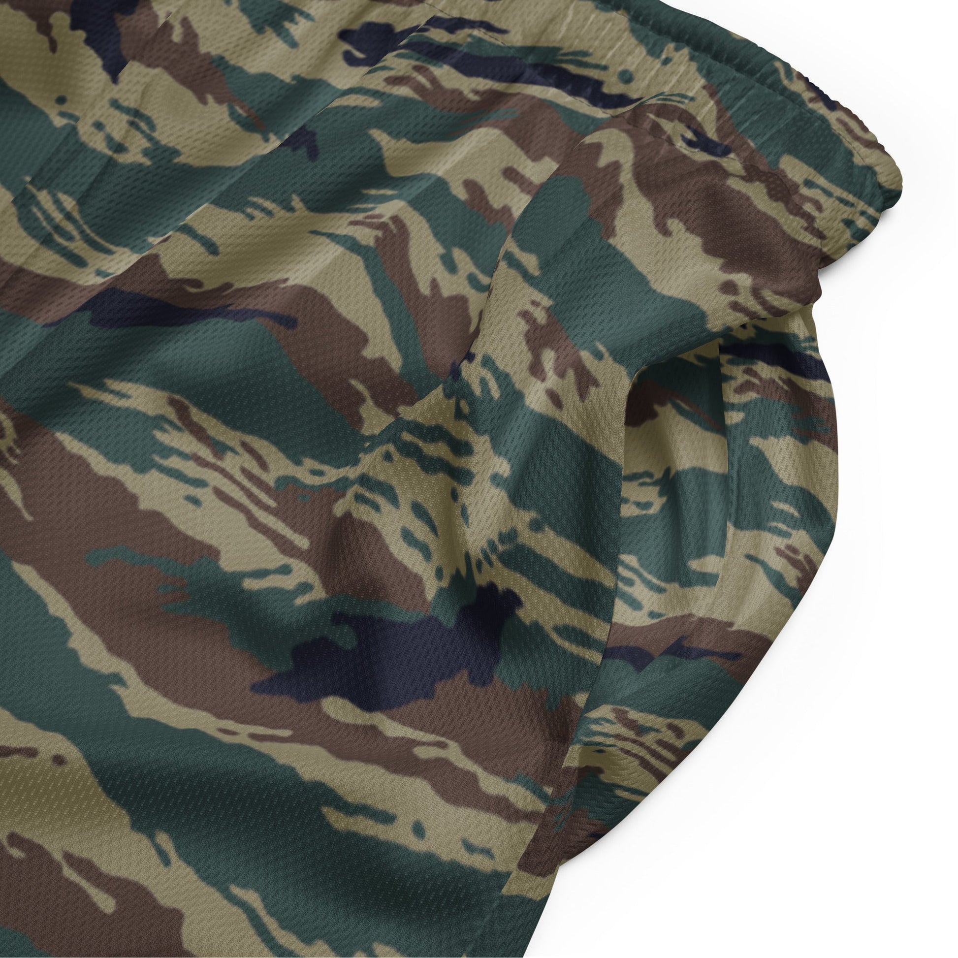 Russian Tiger Stripe Kamysh SPLAV CAMO Unisex mesh shorts - Mesh Shorts