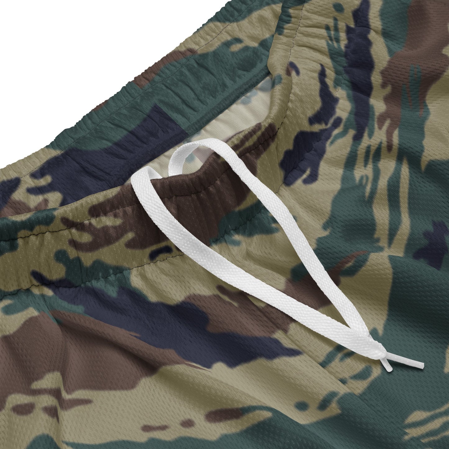 Russian Tiger Stripe Kamysh SPLAV CAMO Unisex mesh shorts - Mesh Shorts