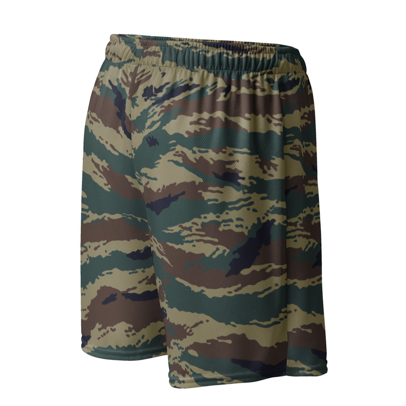 Tiger Stripe Kamysh SPLAV CAMO Unisex Mesh Shorts