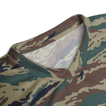 Russian Tiger Stripe Kamysh SPLAV CAMO unisex sports jersey - Sports Jerseys