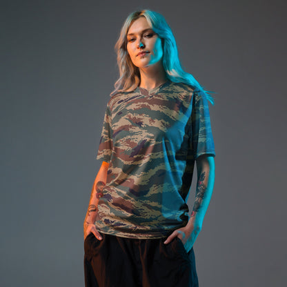 Russian Tiger Stripe Kamysh SPLAV CAMO unisex sports jersey - Sports Jerseys