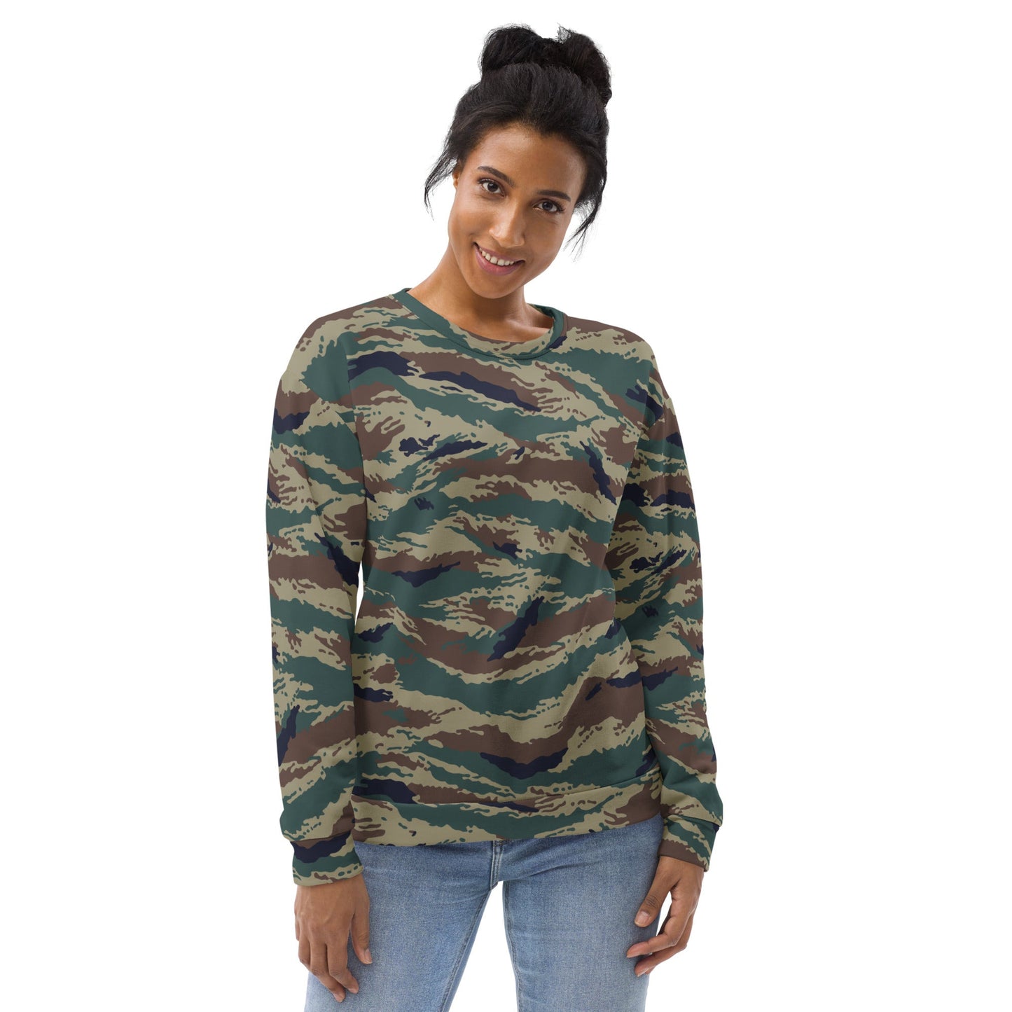 Russian Tiger Stripe Kamysh SPLAV CAMO Unisex Sweatshirt