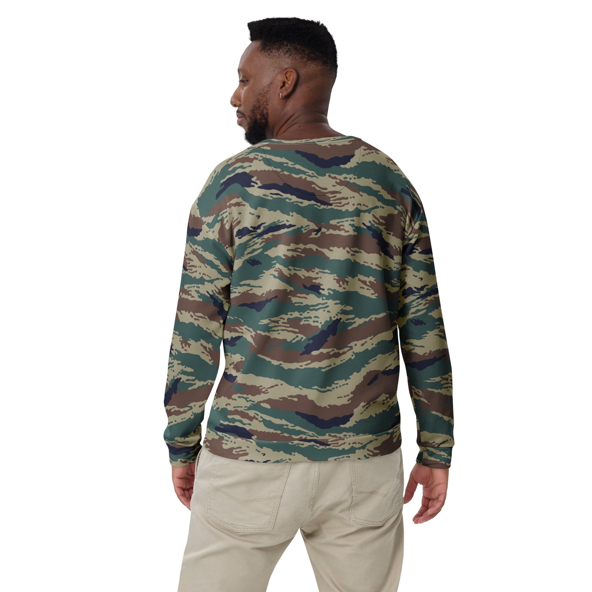 Russian Tiger Stripe Kamysh SPLAV CAMO Unisex Sweatshirt