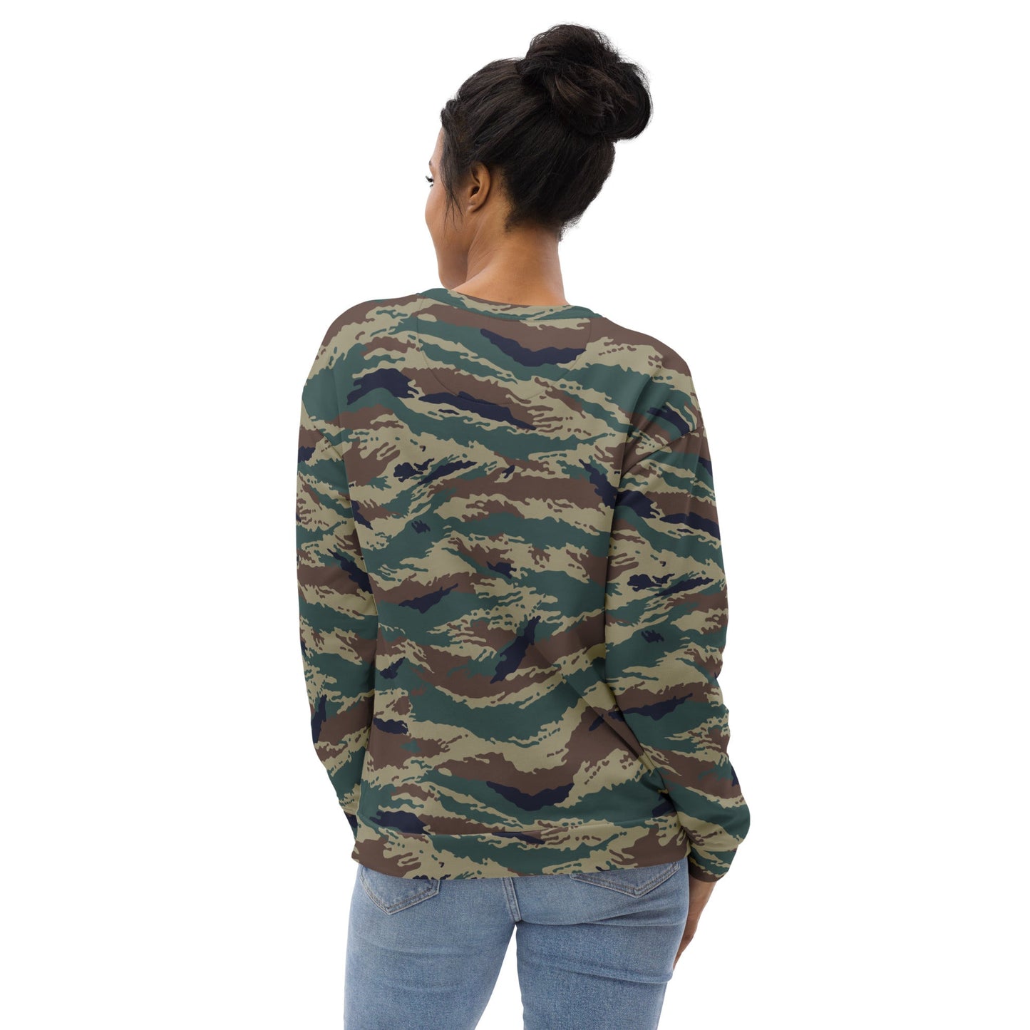 Russian Tiger Stripe Kamysh SPLAV CAMO Unisex Sweatshirt