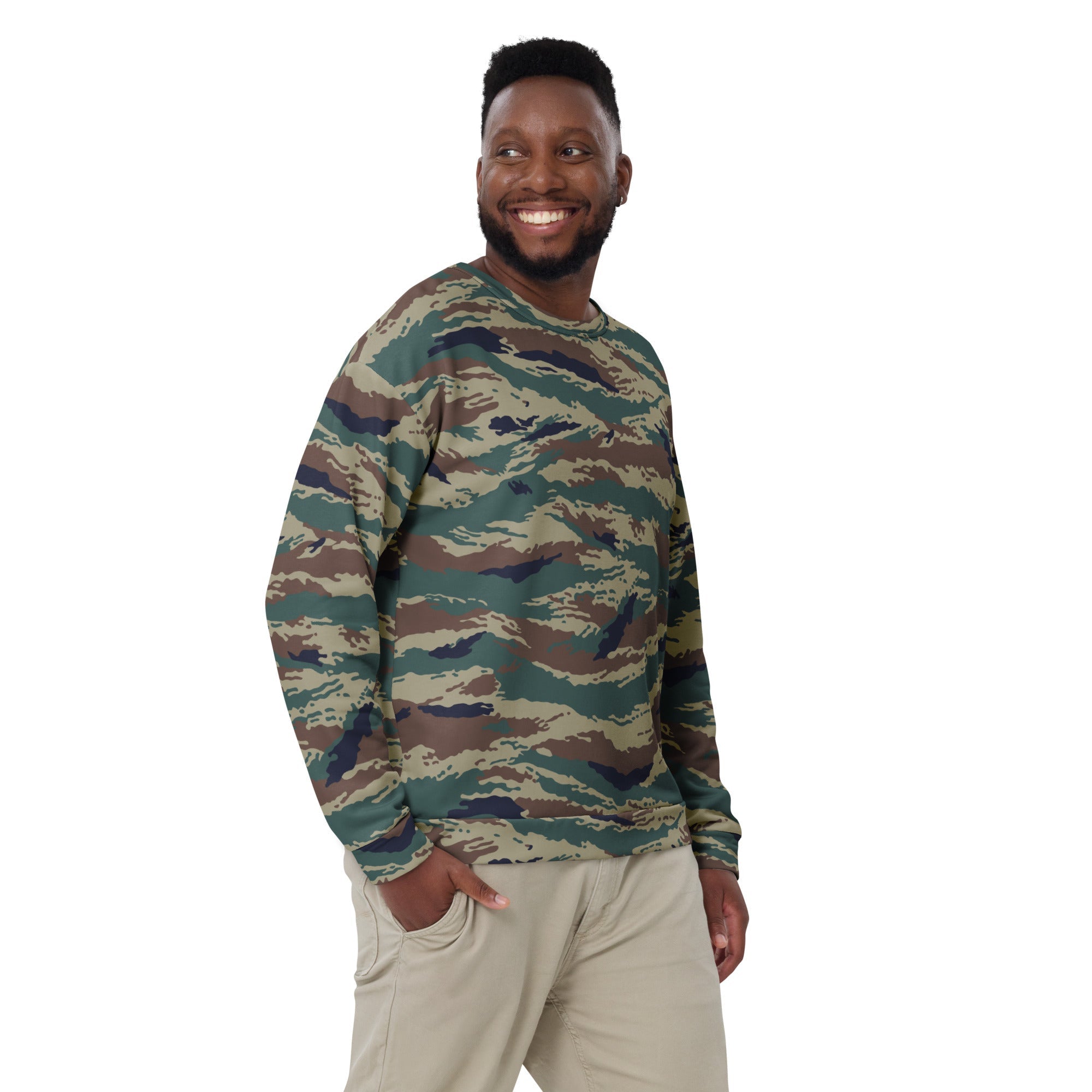 CAMO HQ - Russian Tiger Stripe Kamysh SPLAV CAMO Unisex Sweatshirt