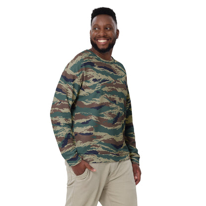 Russian Tiger Stripe Kamysh SPLAV CAMO Unisex Sweatshirt