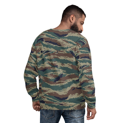 Russian Tiger Stripe Kamysh SPLAV CAMO Unisex Sweatshirt