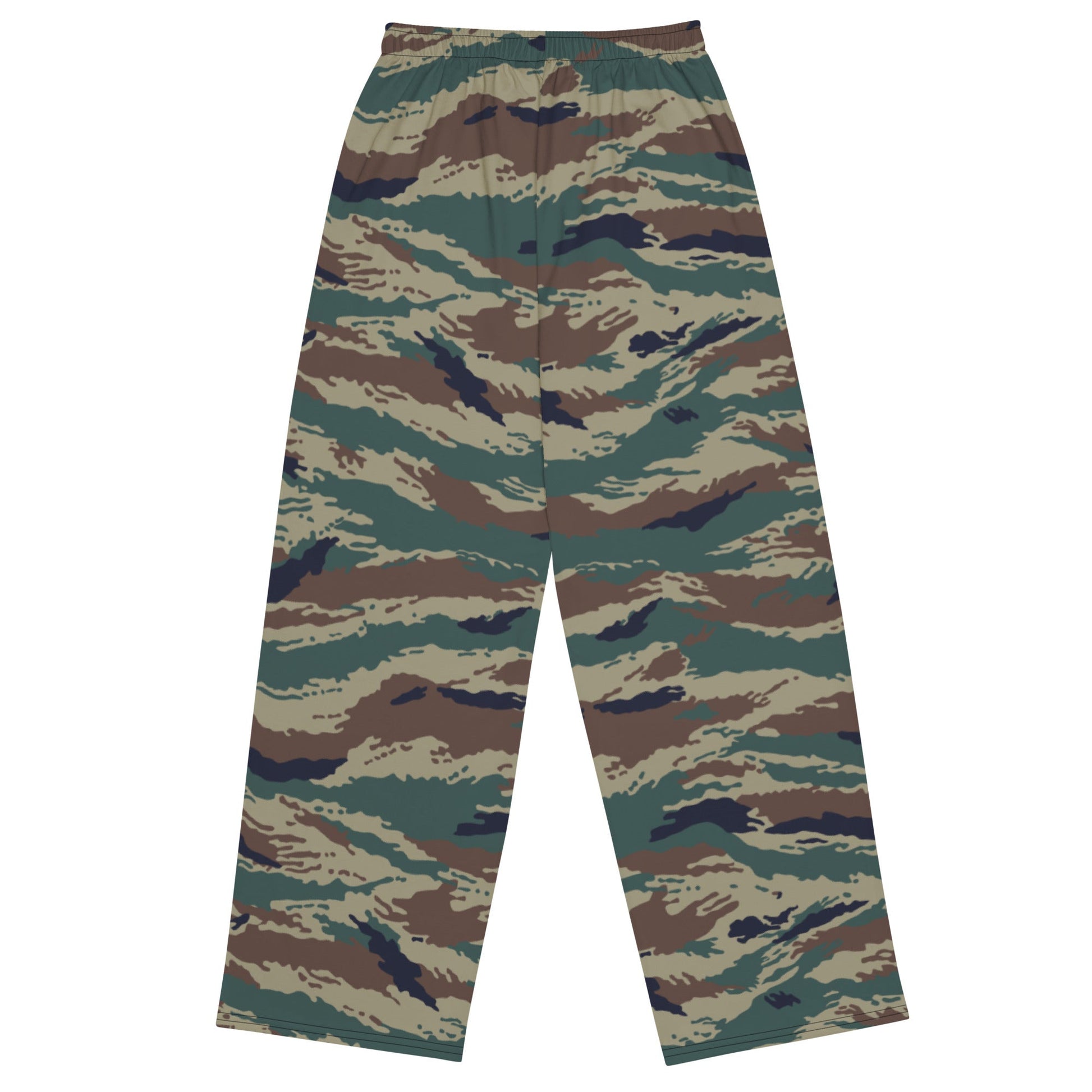 Russian Tiger Stripe Kamysh SPLAV CAMO unisex wide-leg pants - Wide-leg Pants