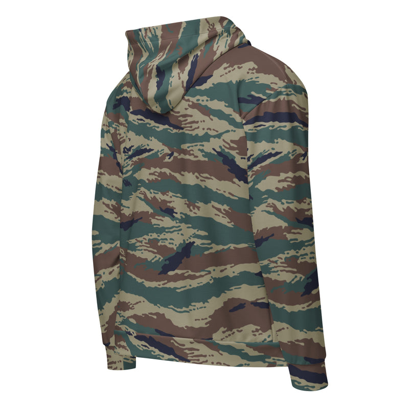 Tiger Stripe Kamysh SPLAV CAMO Unisex Zip Hoodie
