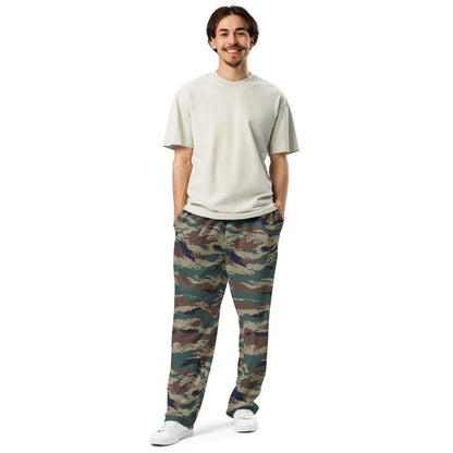 Russian Tiger Stripe Kamysh SPLAV CAMO Wide-leg joggers - Joggers
