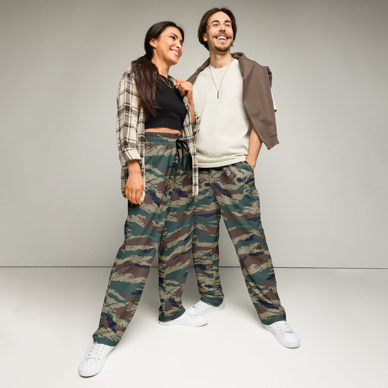 Tiger Stripe Kamysh SPLAV CAMO Unisex Wide-Leg Joggers - 2XS