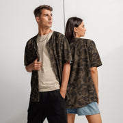 TTsKO Brown Russian CAMO Unisex Baseball Jersey - 2XS