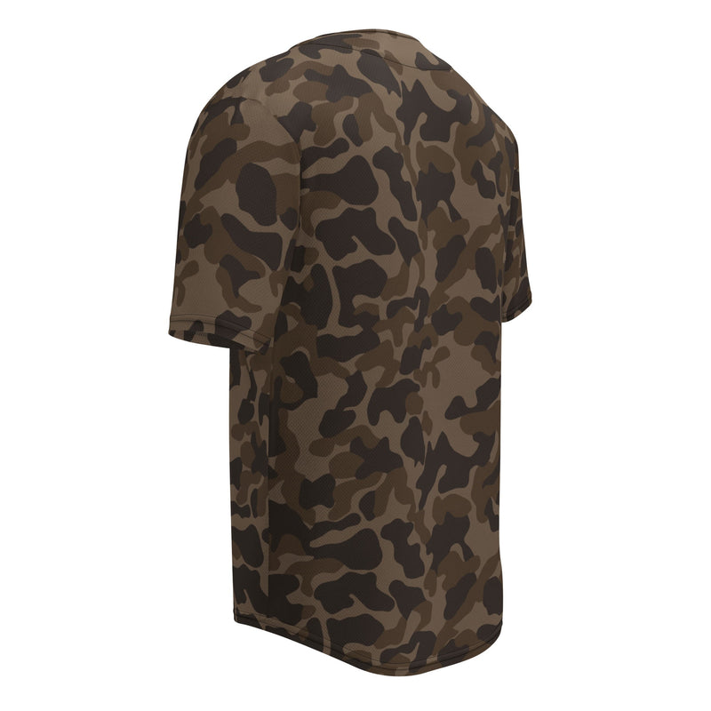 TTsKO Brown Russian CAMO Unisex Baseball Jersey