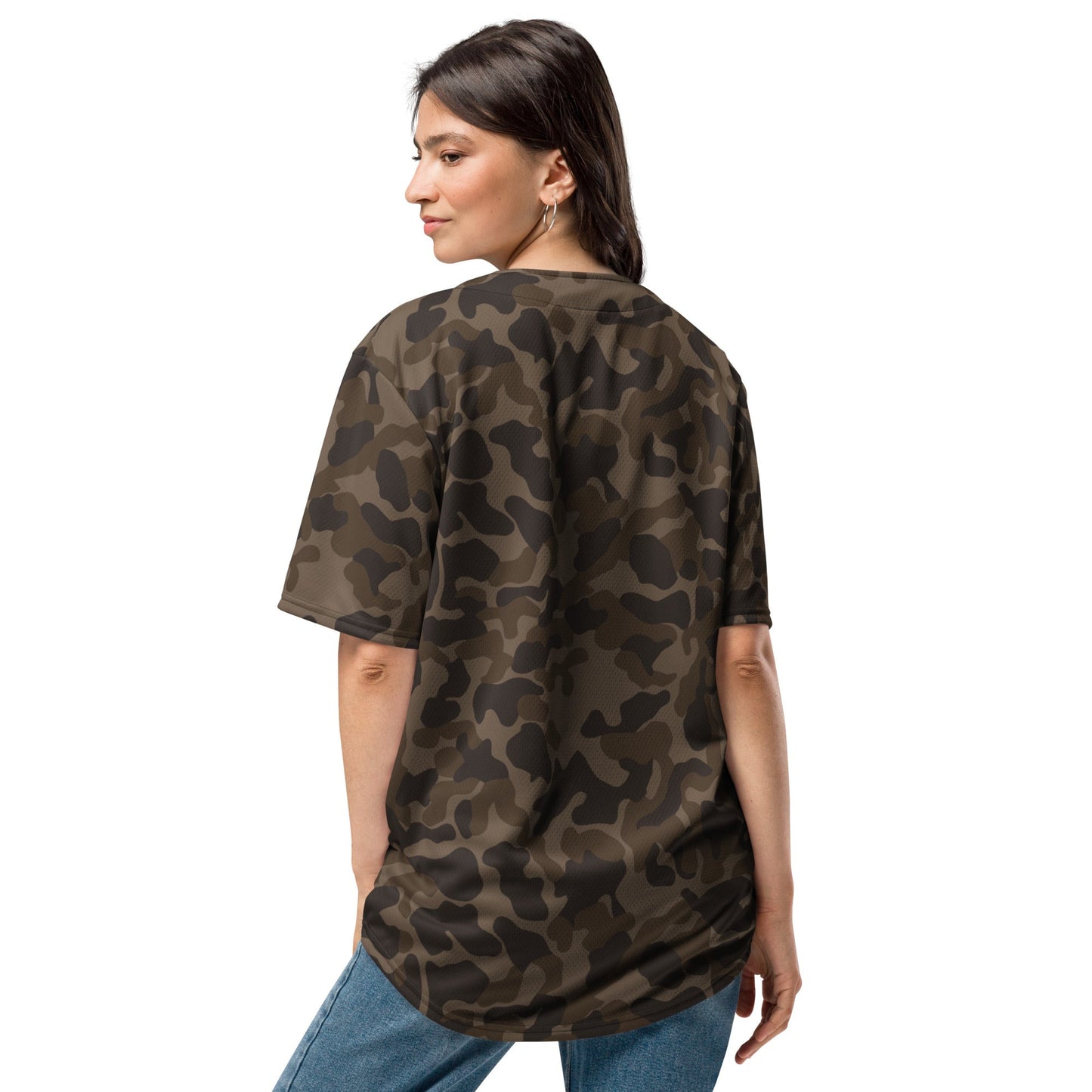 Russian TTsKO Brown CAMO baseball jersey - Baseball Jerseys