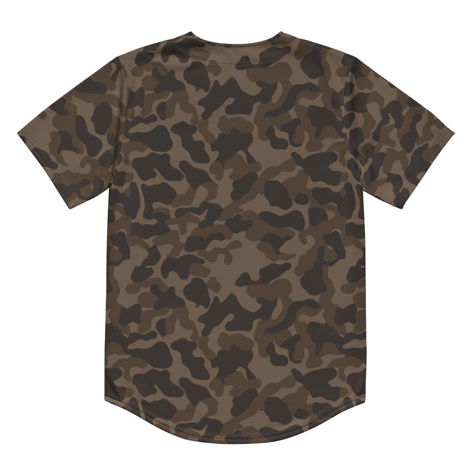 Russian TTsKO Brown CAMO baseball jersey - Baseball Jerseys