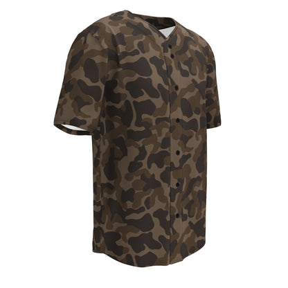 Russian TTsKO Brown CAMO baseball jersey - Baseball Jerseys
