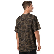 TTsKO Brown Russian CAMO Unisex Baseball Jersey