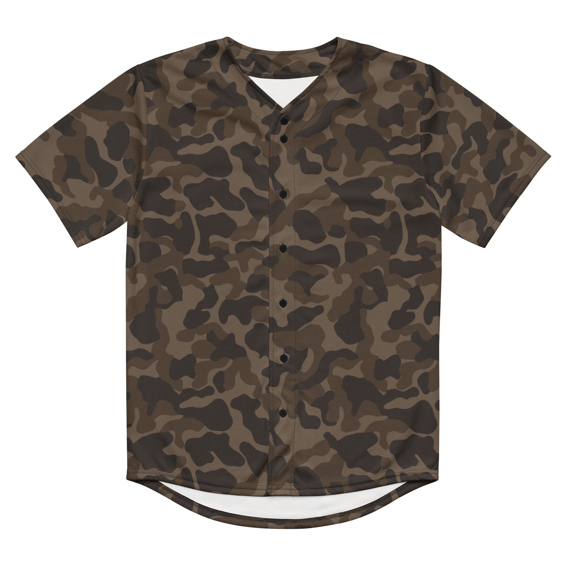 Russian TTsKO Brown CAMO baseball jersey - Baseball Jerseys