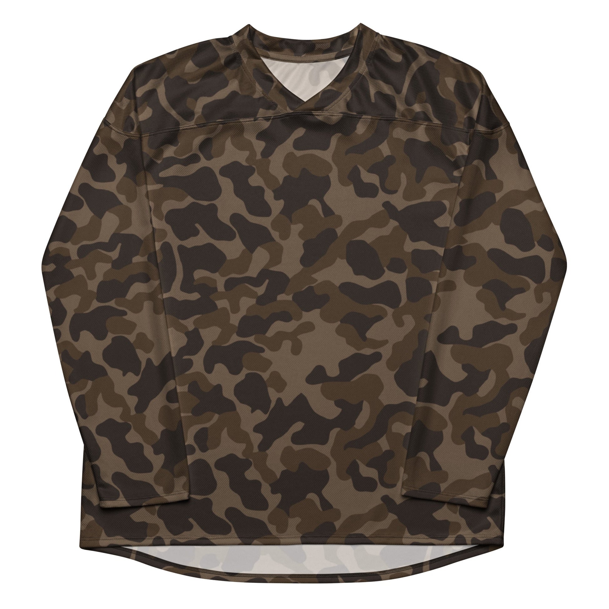 Russian TTsKO Brown CAMO hockey fan jersey - Hockey Jerseys