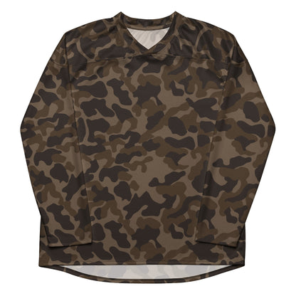 Russian TTsKO Brown CAMO hockey fan jersey - Hockey Jerseys