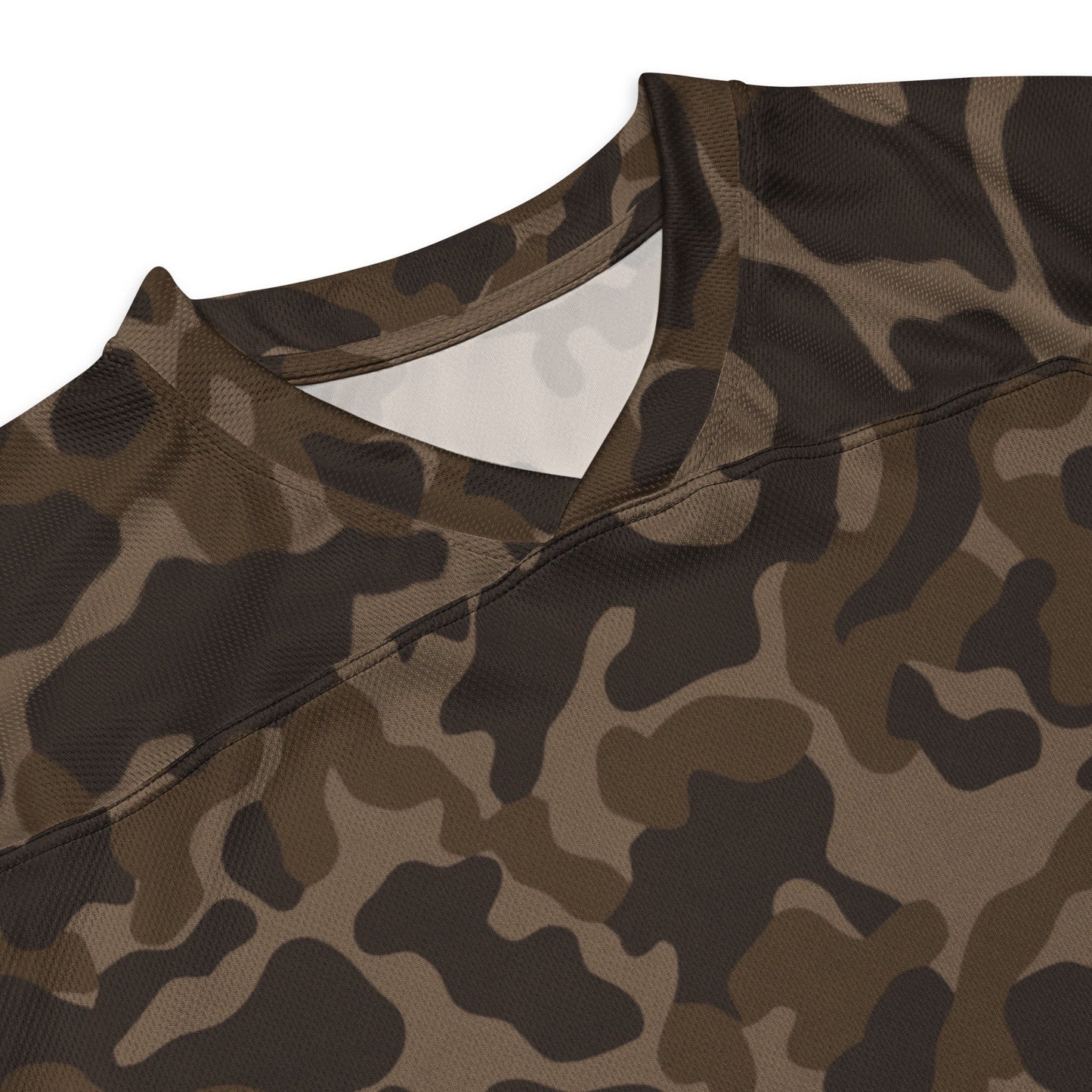 Russian TTsKO Brown CAMO hockey fan jersey - Hockey Jerseys