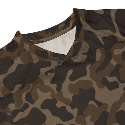 Russian TTsKO Brown CAMO hockey fan jersey - Hockey Jerseys