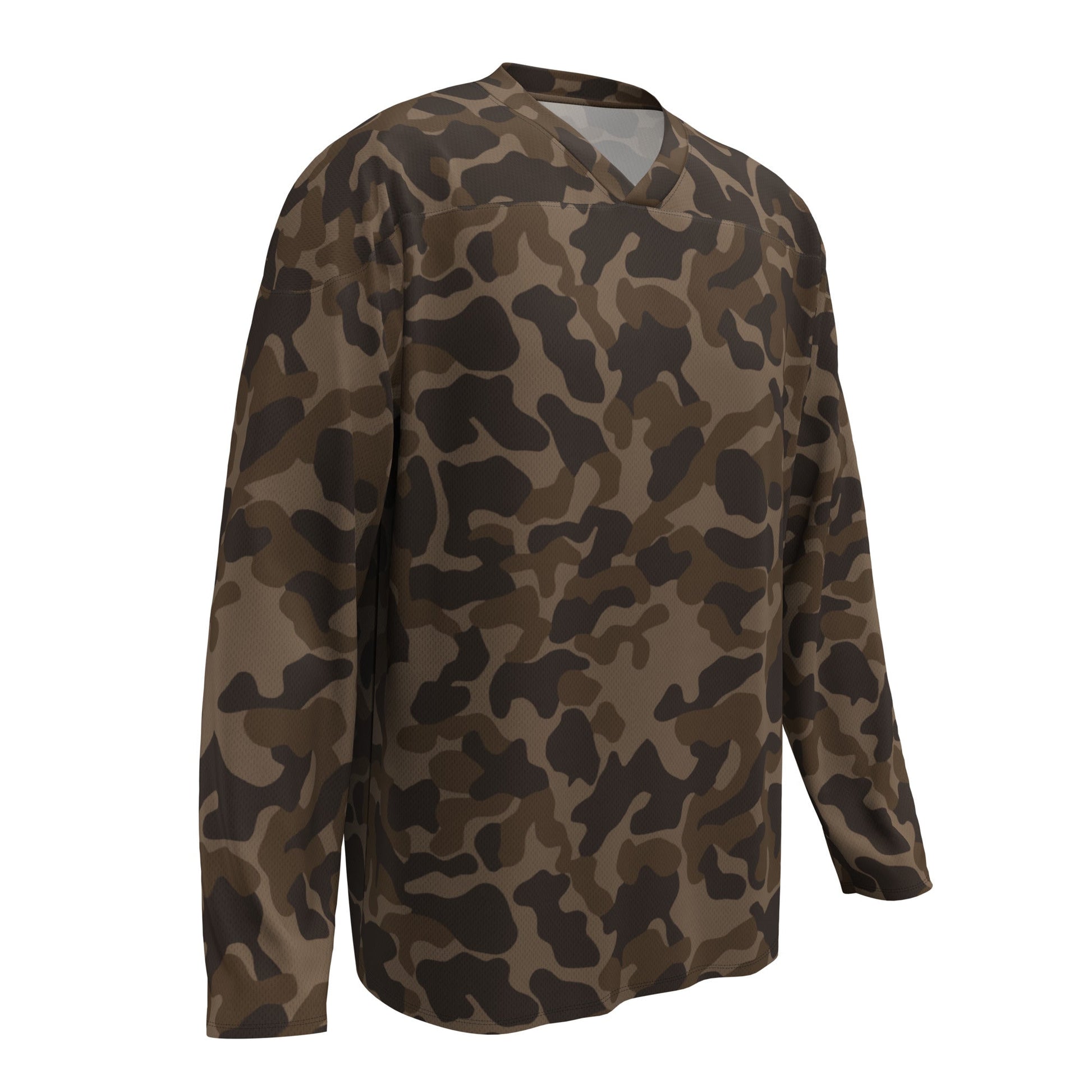 Russian TTsKO Brown CAMO hockey fan jersey - Hockey Jerseys