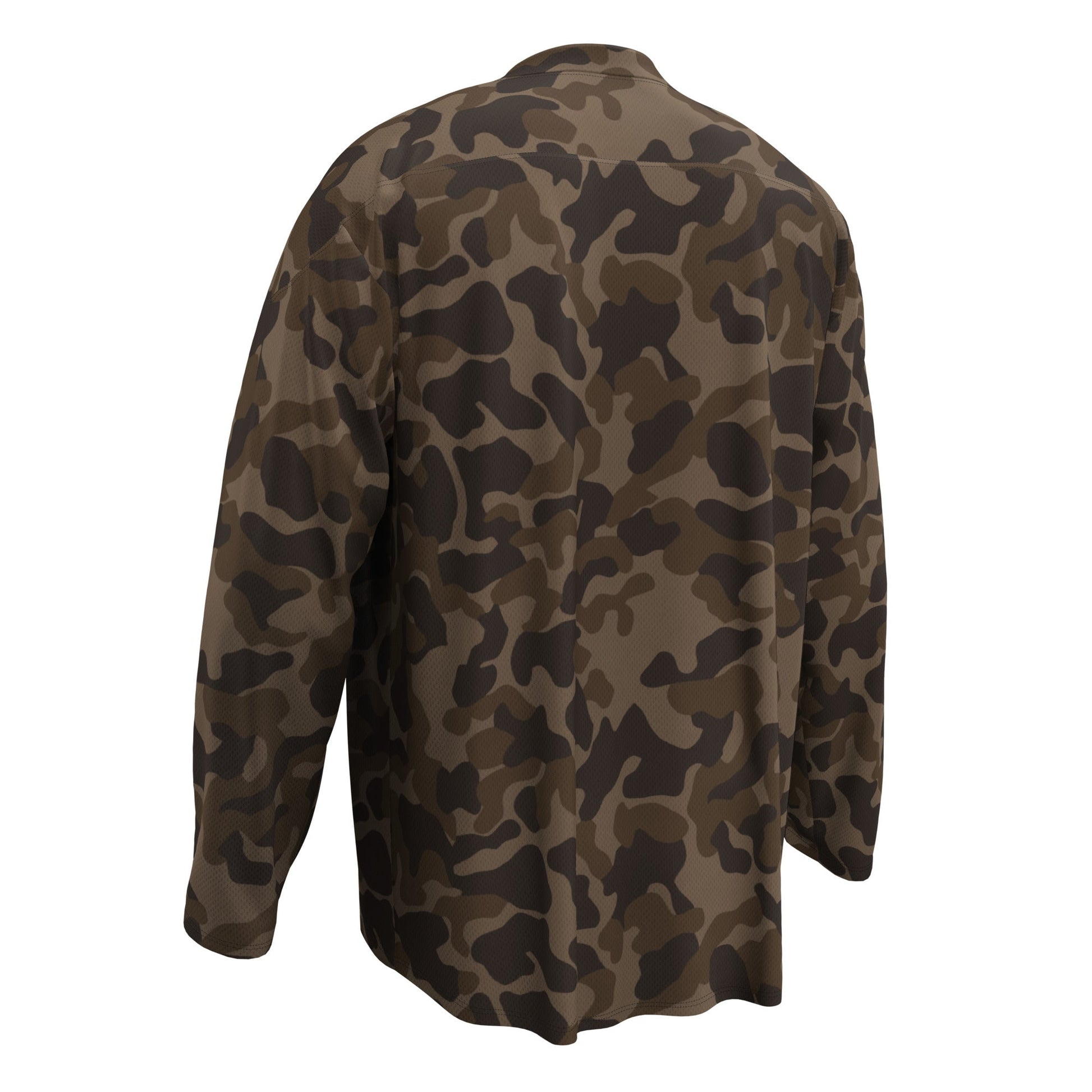 Russian TTsKO Brown CAMO hockey fan jersey - Hockey Jerseys
