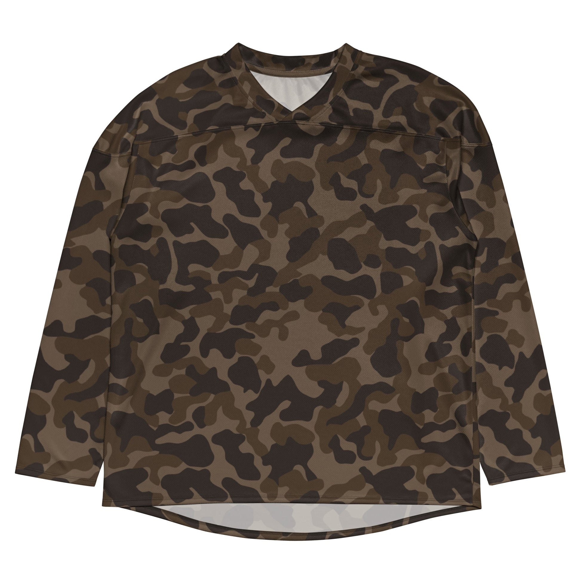 Russian TTsKO Brown CAMO hockey fan jersey - Hockey Jerseys