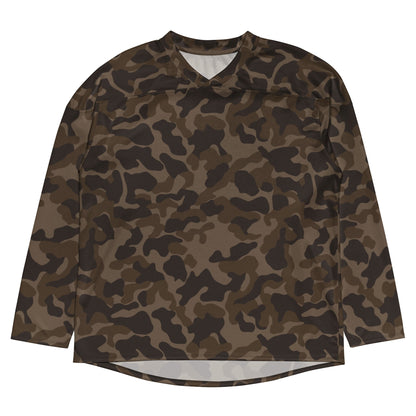 Russian TTsKO Brown CAMO hockey fan jersey - Hockey Jerseys