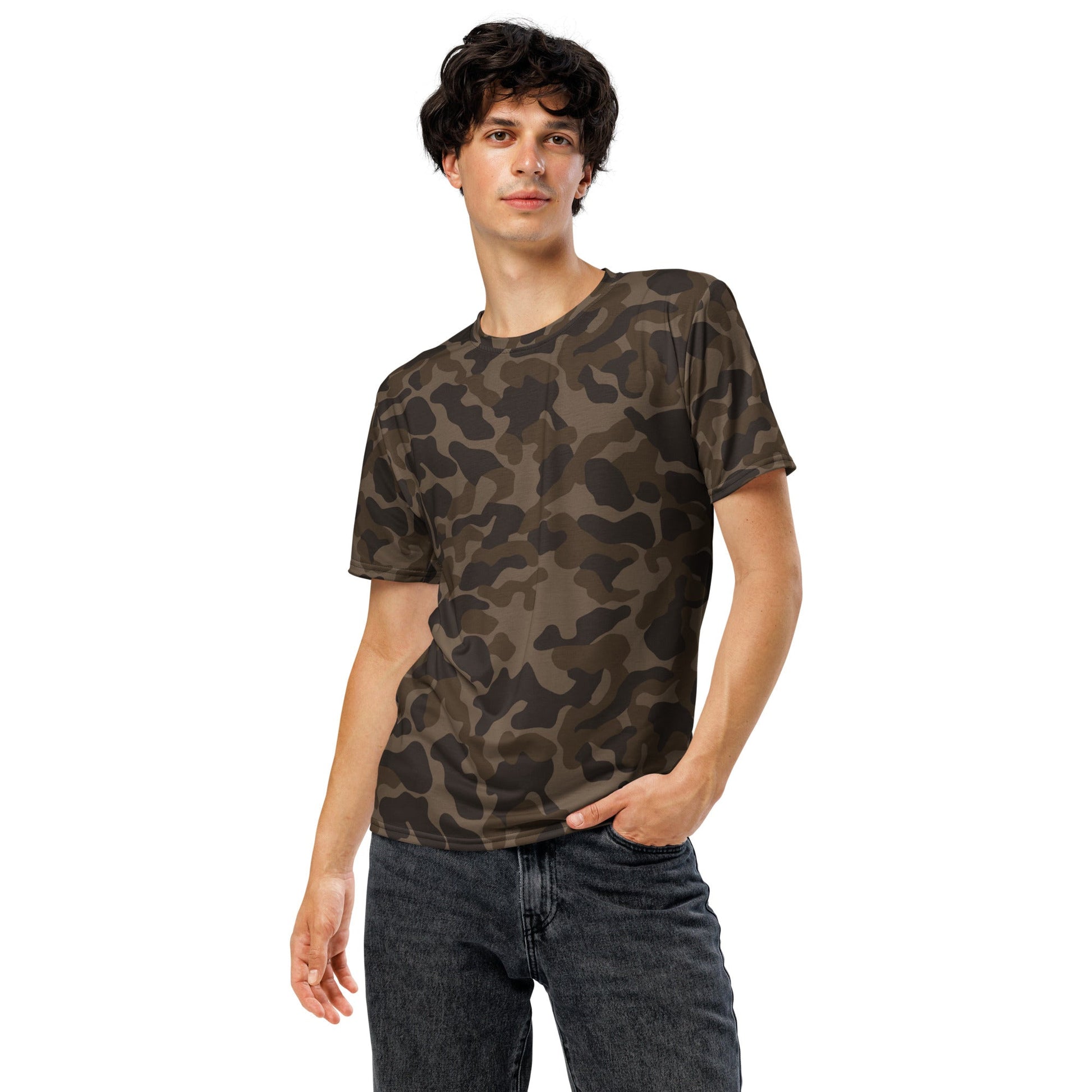 Russian TTsKO Brown CAMO Mens t-shirt - T-Shirts