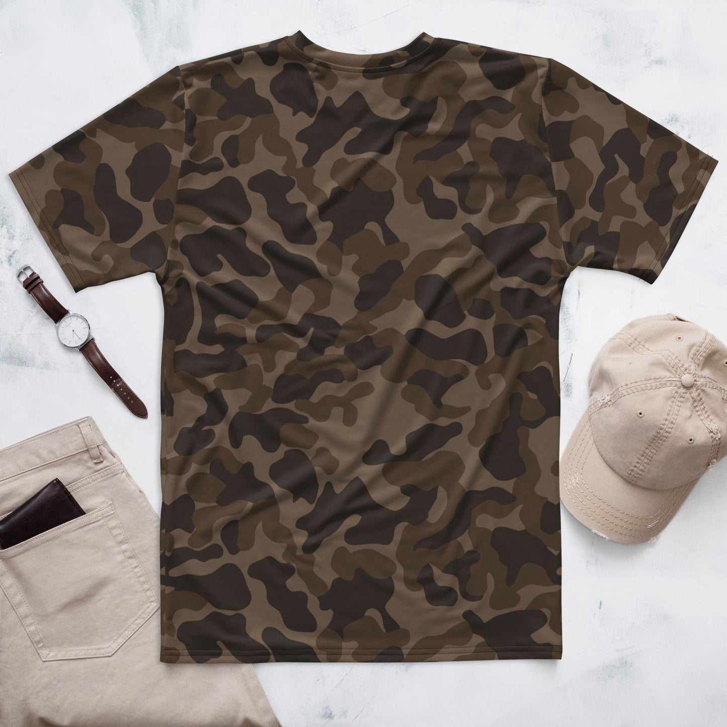 Russian TTsKO Brown CAMO Mens t-shirt - T-Shirts