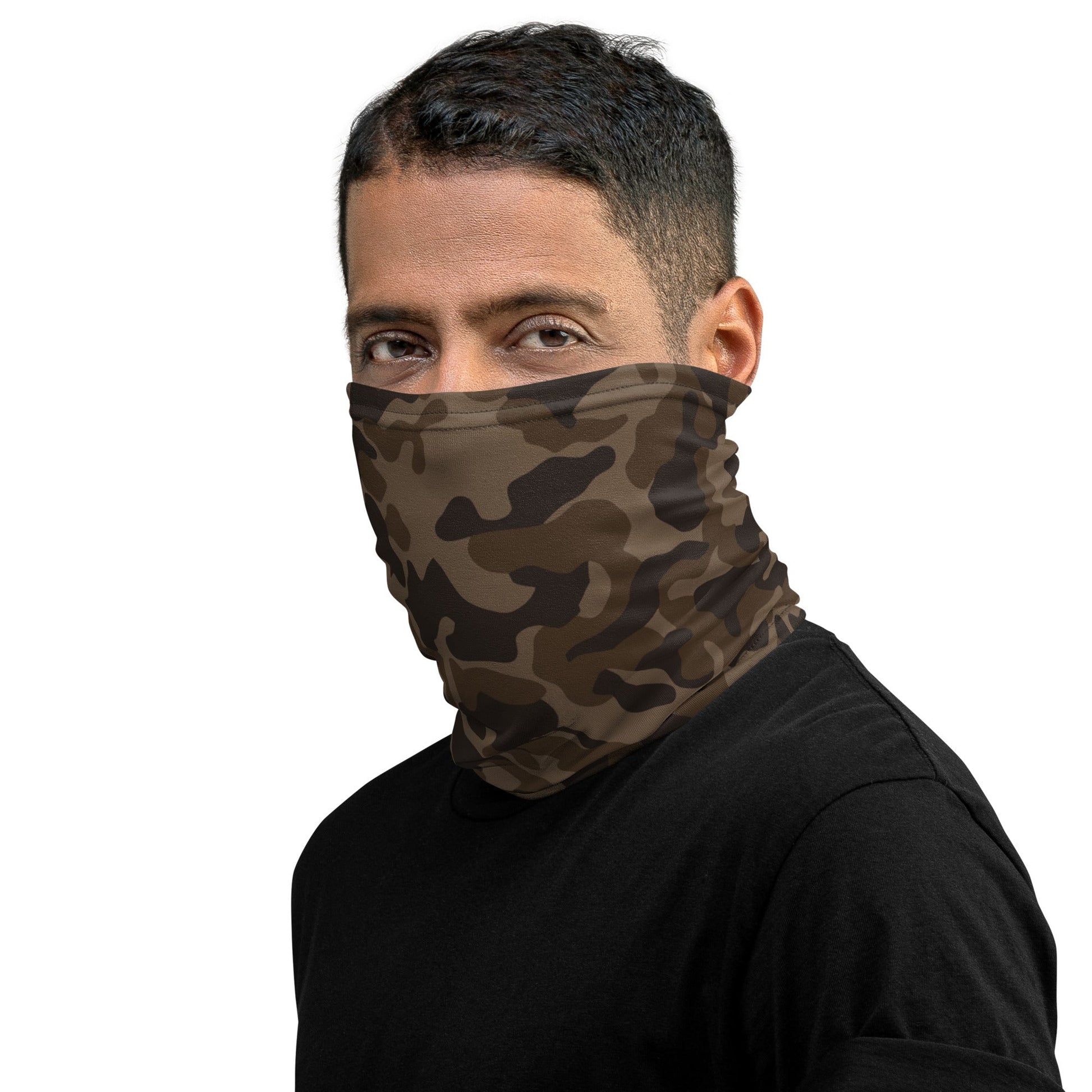 Russian TTsKO Brown CAMO Neck Gaiter