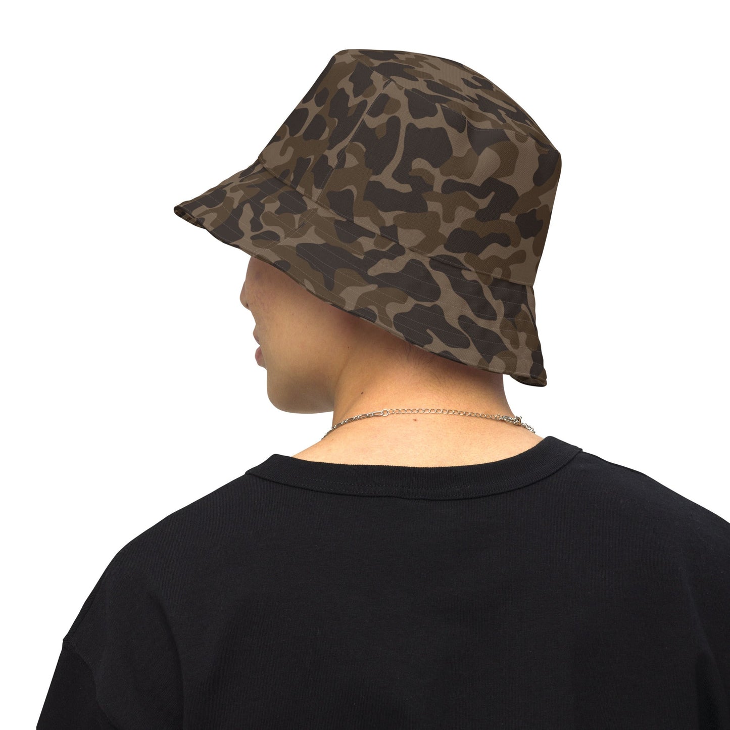 Russian TTsKO Brown CAMO Reversible bucket hat - Bucket Hats