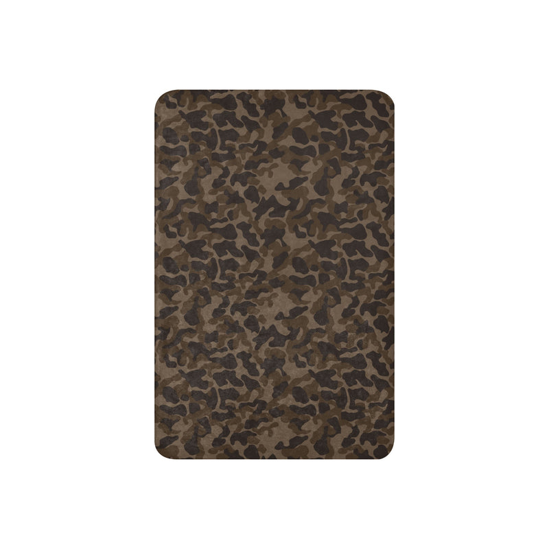 TTsKO Brown Russian CAMO Sherpa Blanket
