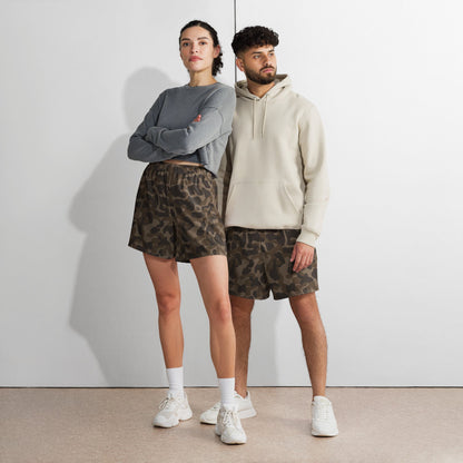 Russian TTsKO Brown CAMO Unisex Athletic Long Shorts