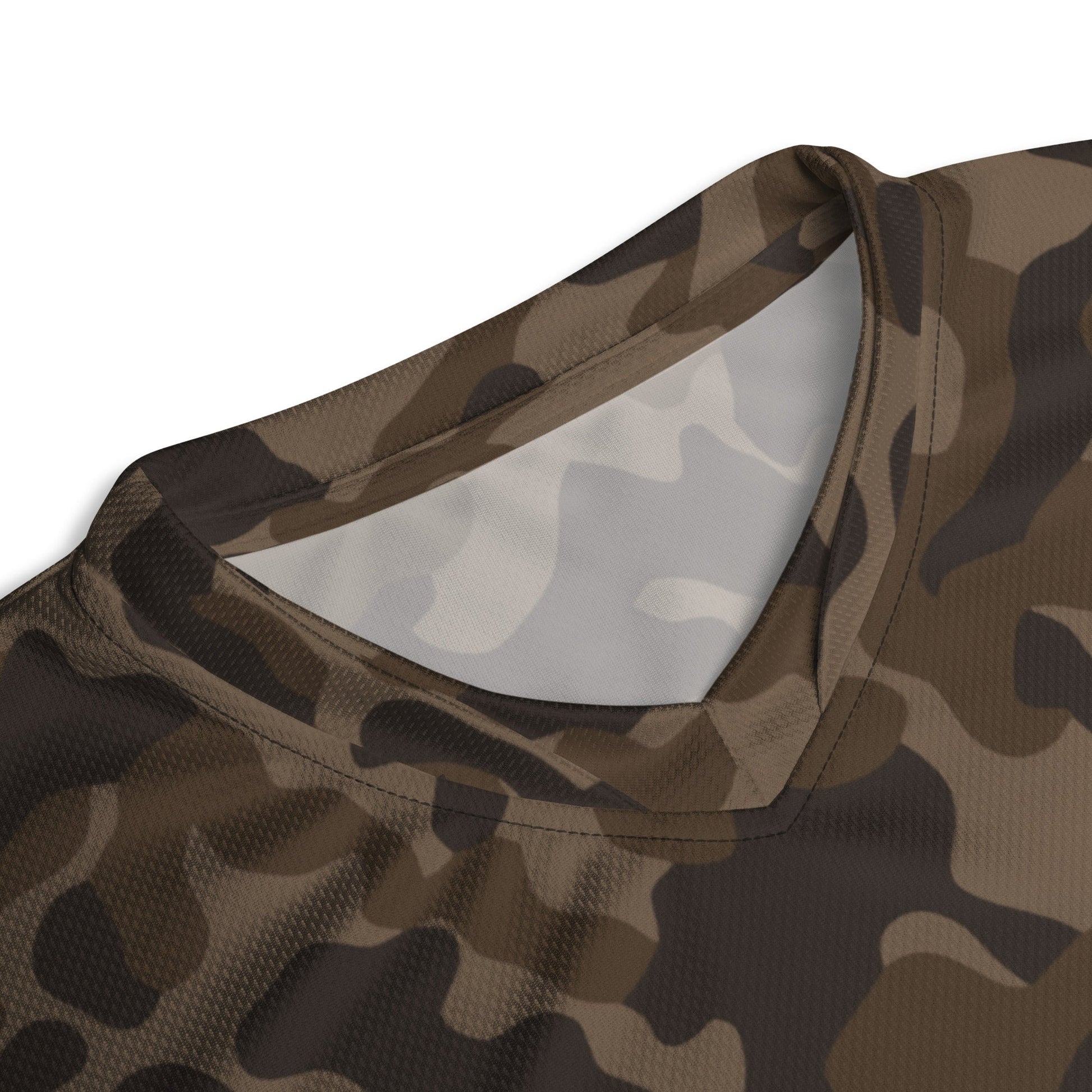 Russian TTsKO Brown CAMO unisex sports jersey - Sports Jerseys