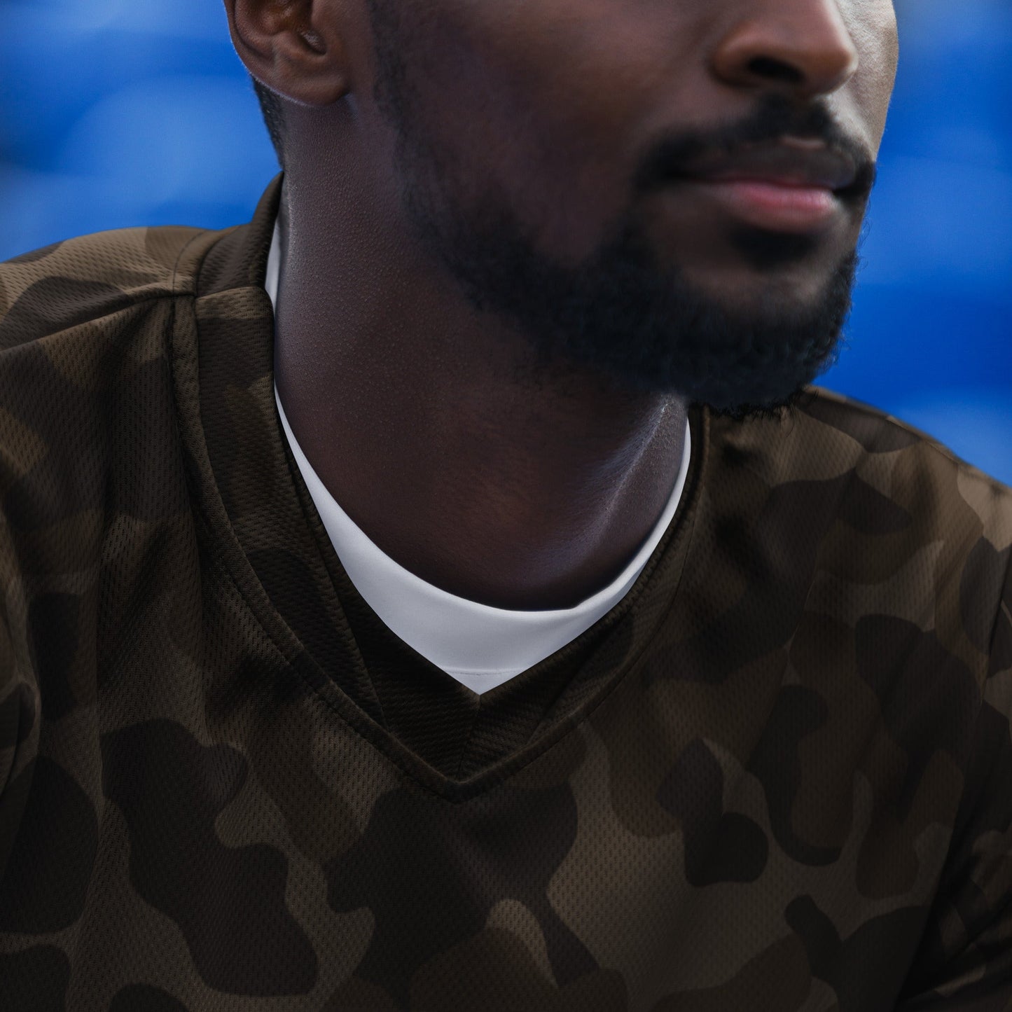 Russian TTsKO Brown CAMO unisex sports jersey - Sports Jerseys