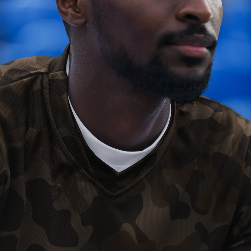 TTsKO Brown Russian CAMO Unisex Sports Jersey